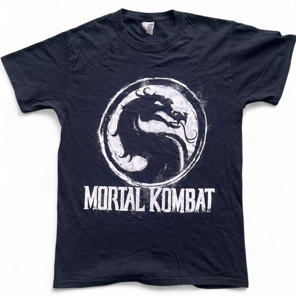 Jerzees Other - Retro Mortal Kombat Dragon Logo Graphic T-Shirt